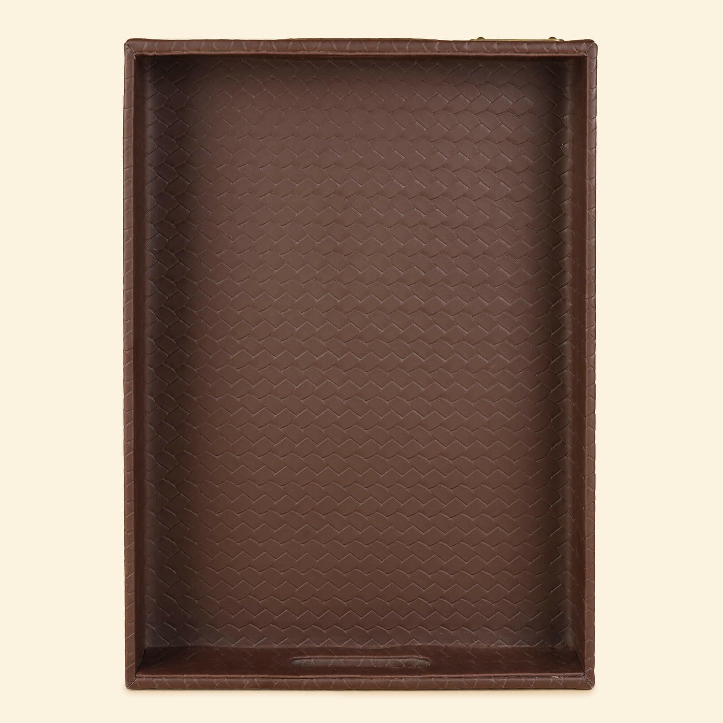 Large Multipurpose Tray Brown