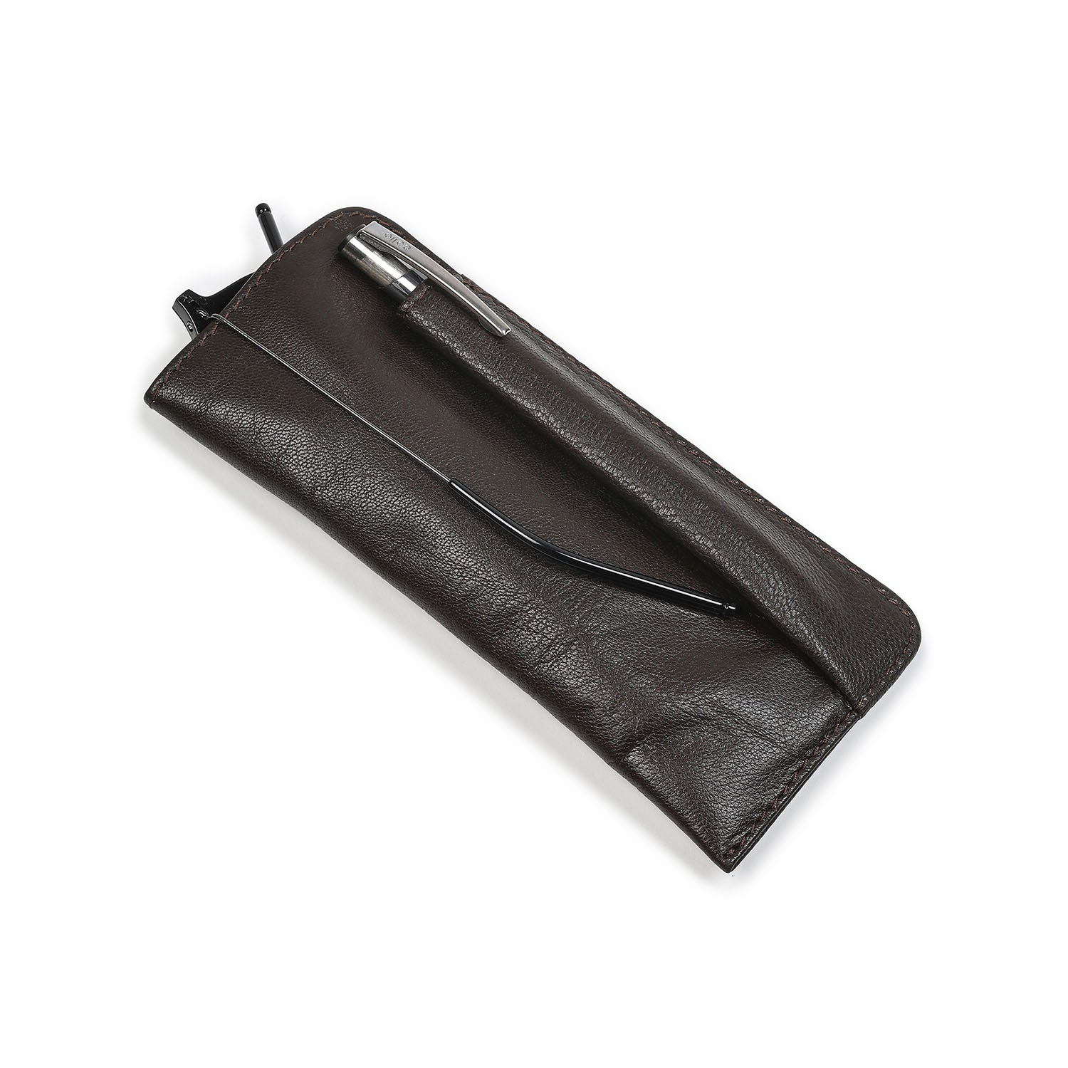 Ledger Eyewear Sleeve Brown