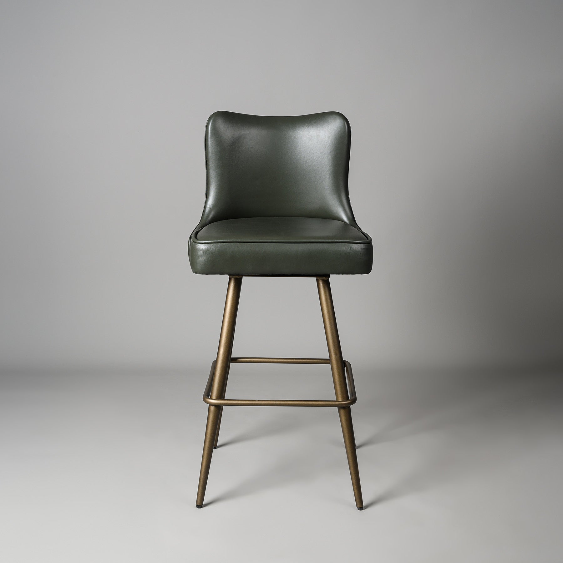Linea Bar Stool Antique Legs Green