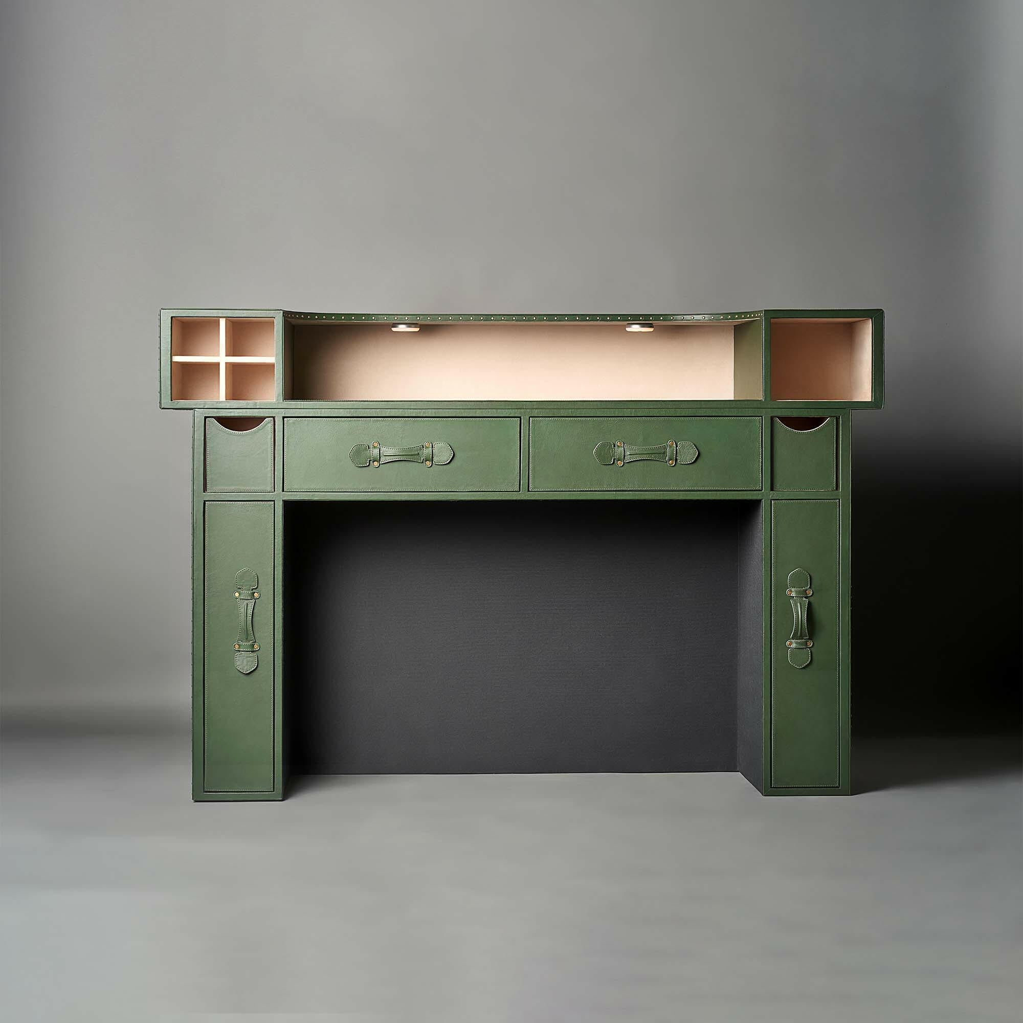 Linear Bar Counter Green