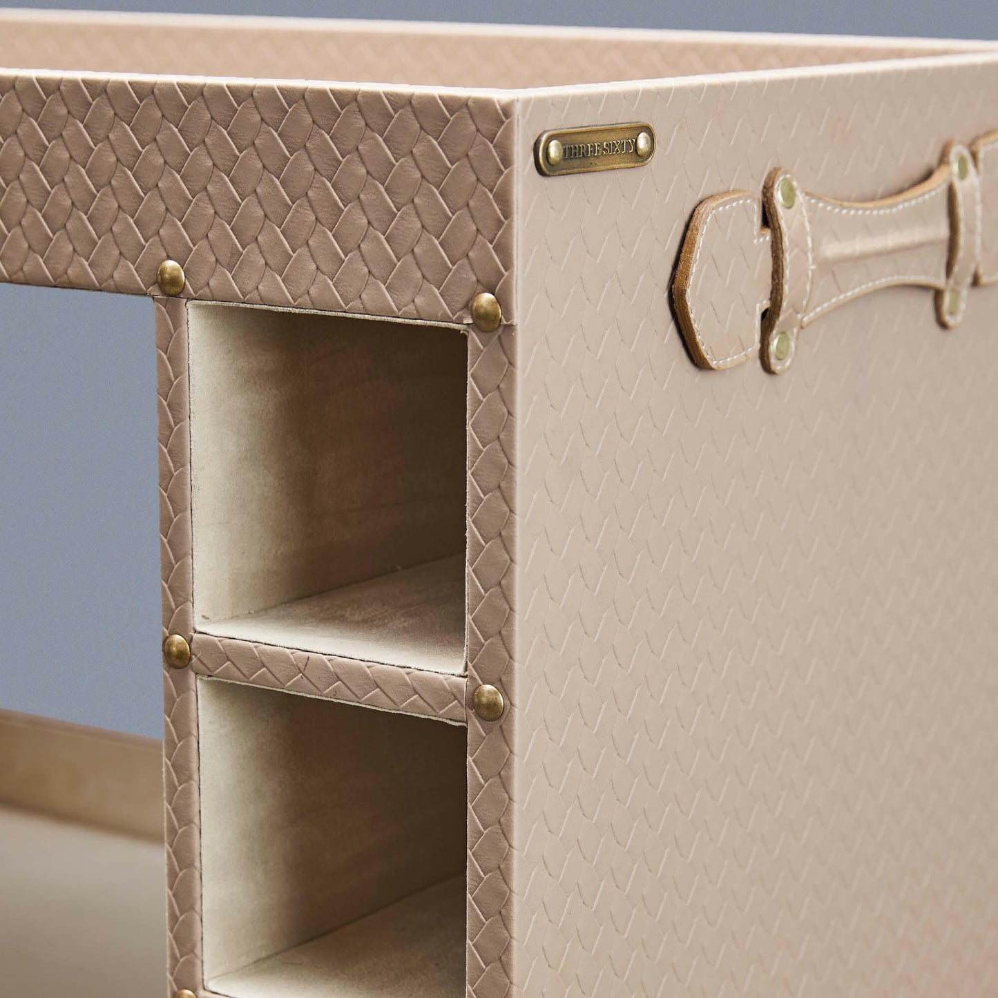 Belize Croco Bar Trolley Beige