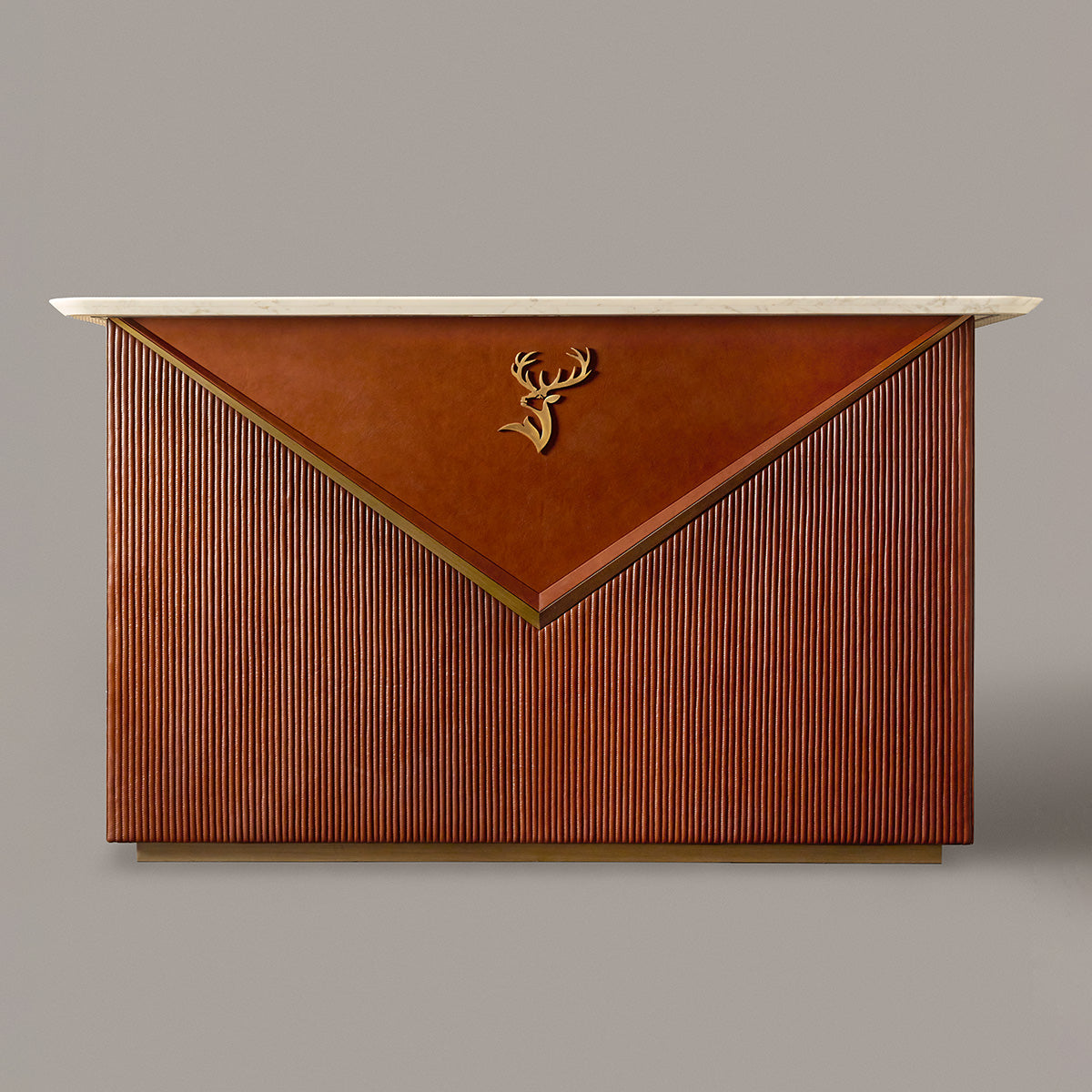 Marque Bar Counter Cognac - Three Sixty Life