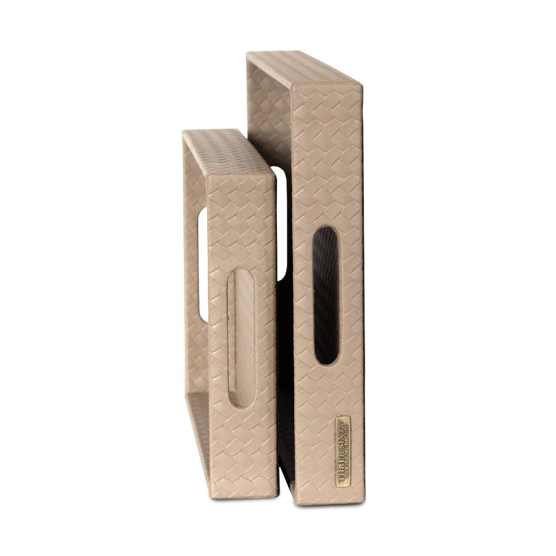 Entwine Multipurpose Trays Set of 2 Beige