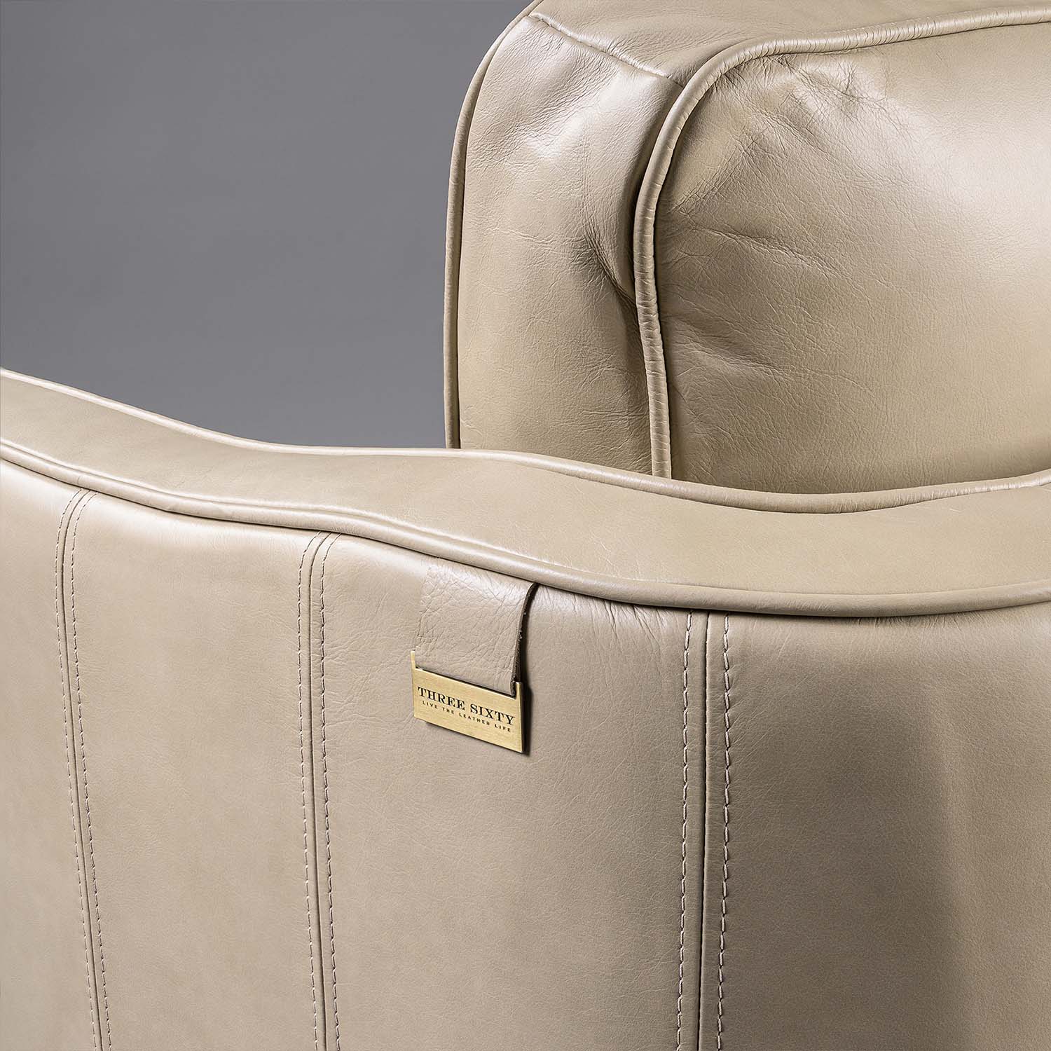 Muscat Three Seater Sofa Beige