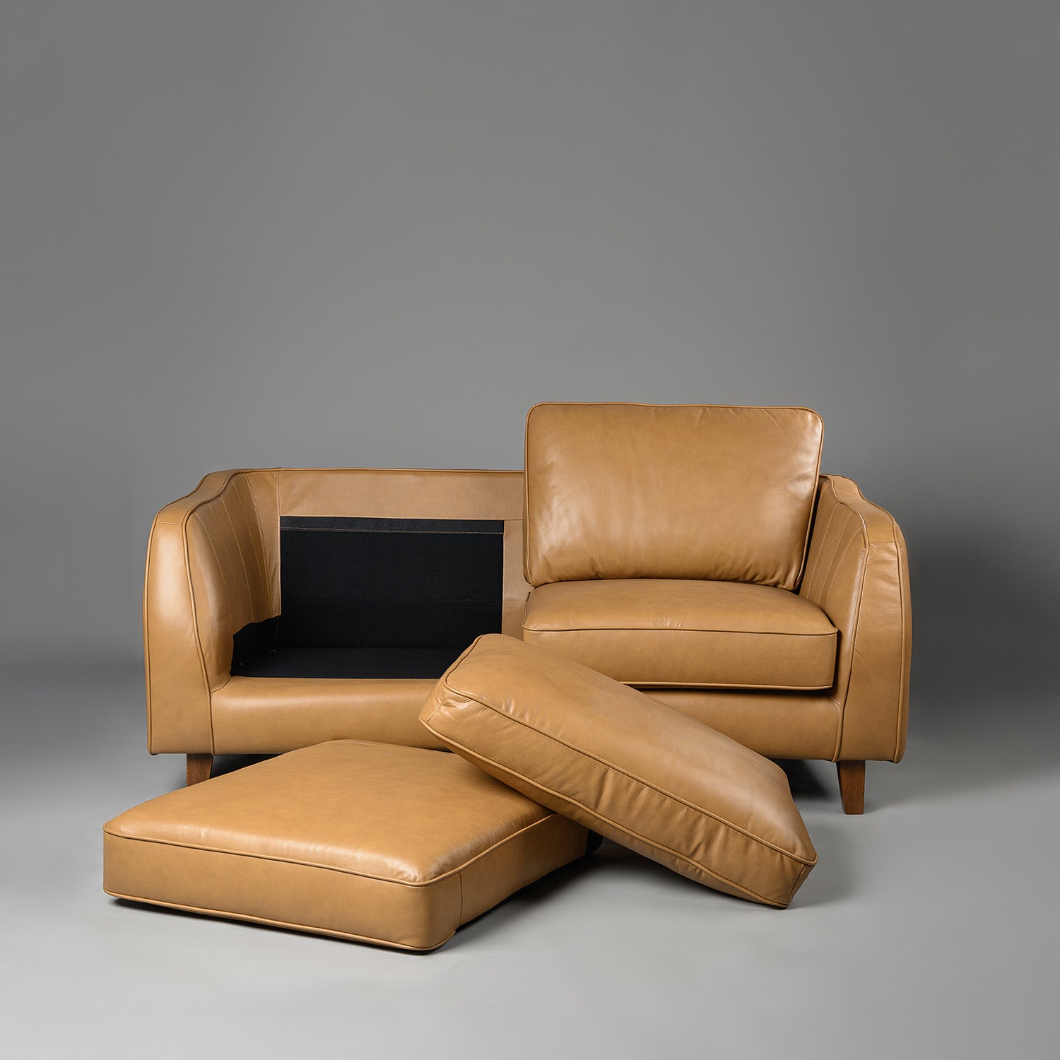 Muscat Two Seater Sofa Tan