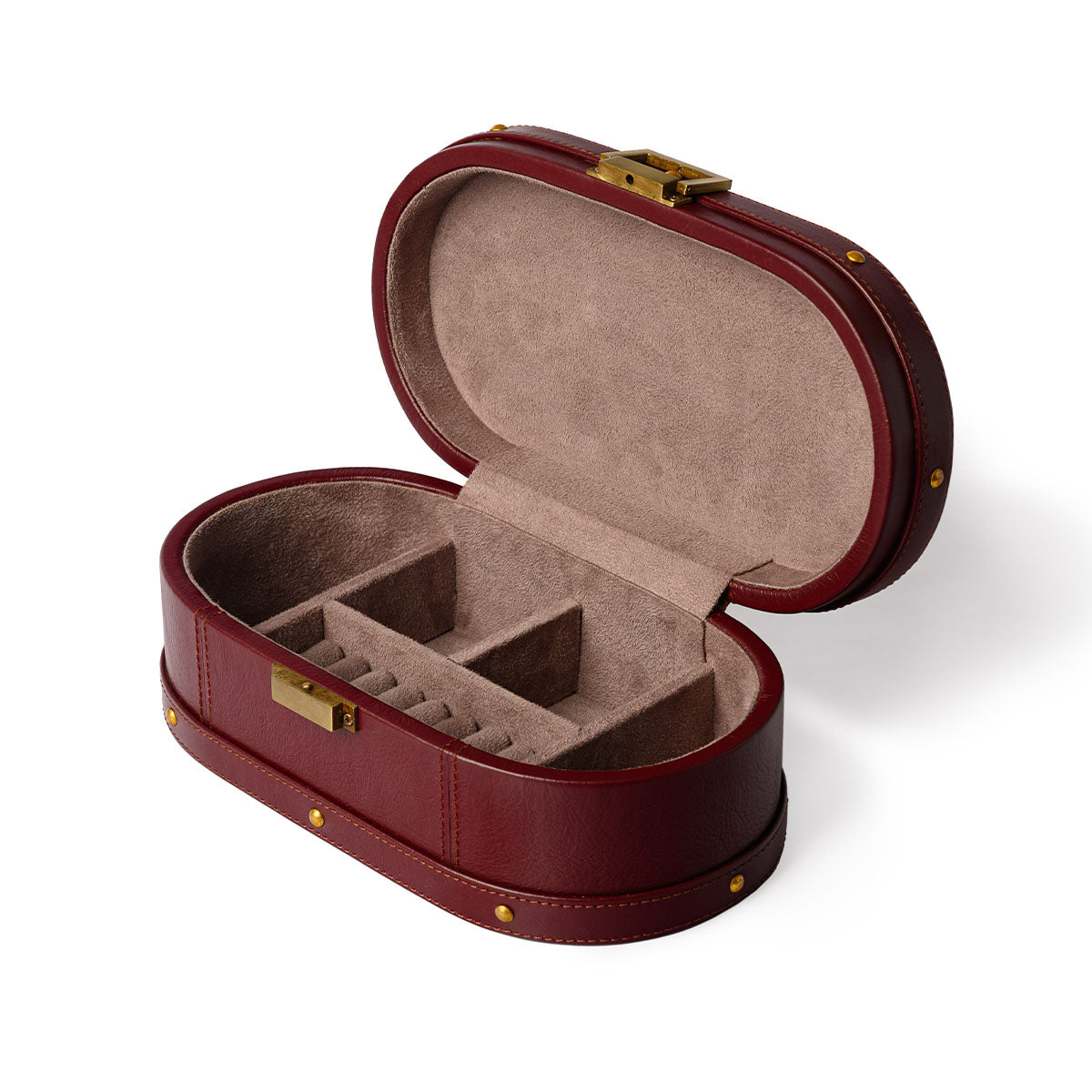 Orna Jewelry Box Burgundy