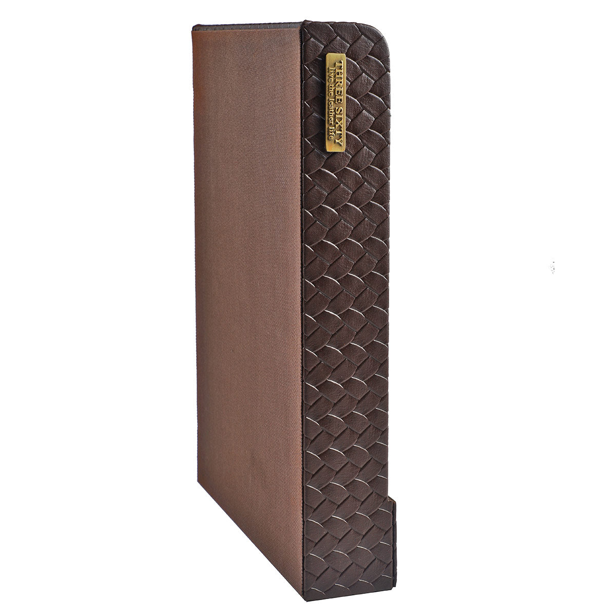 Entwine Paper Tray A4 in Faux Leather Brown