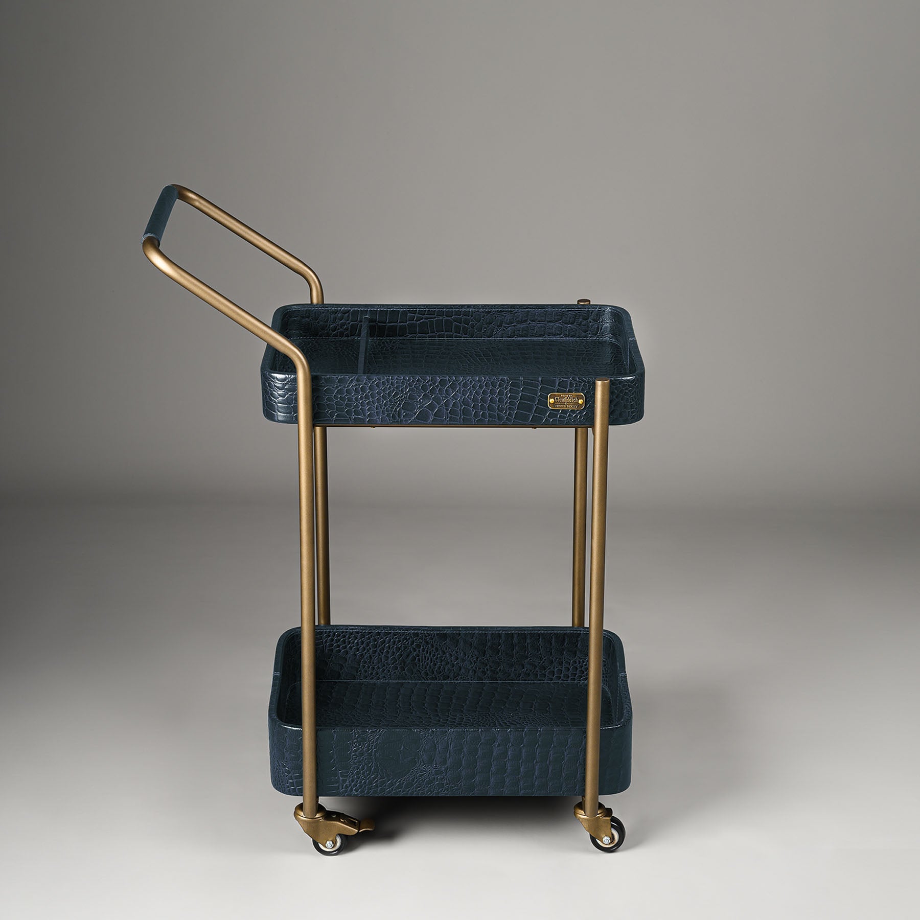 Rover Rectangular Bar Trolley Blue