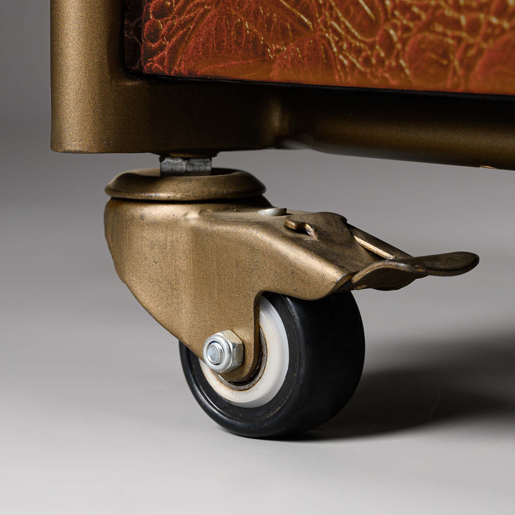 Rover Rectangular Bar Trolley Tan