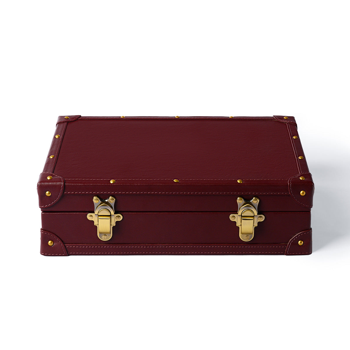 Royale Poker Trunk Burgundy