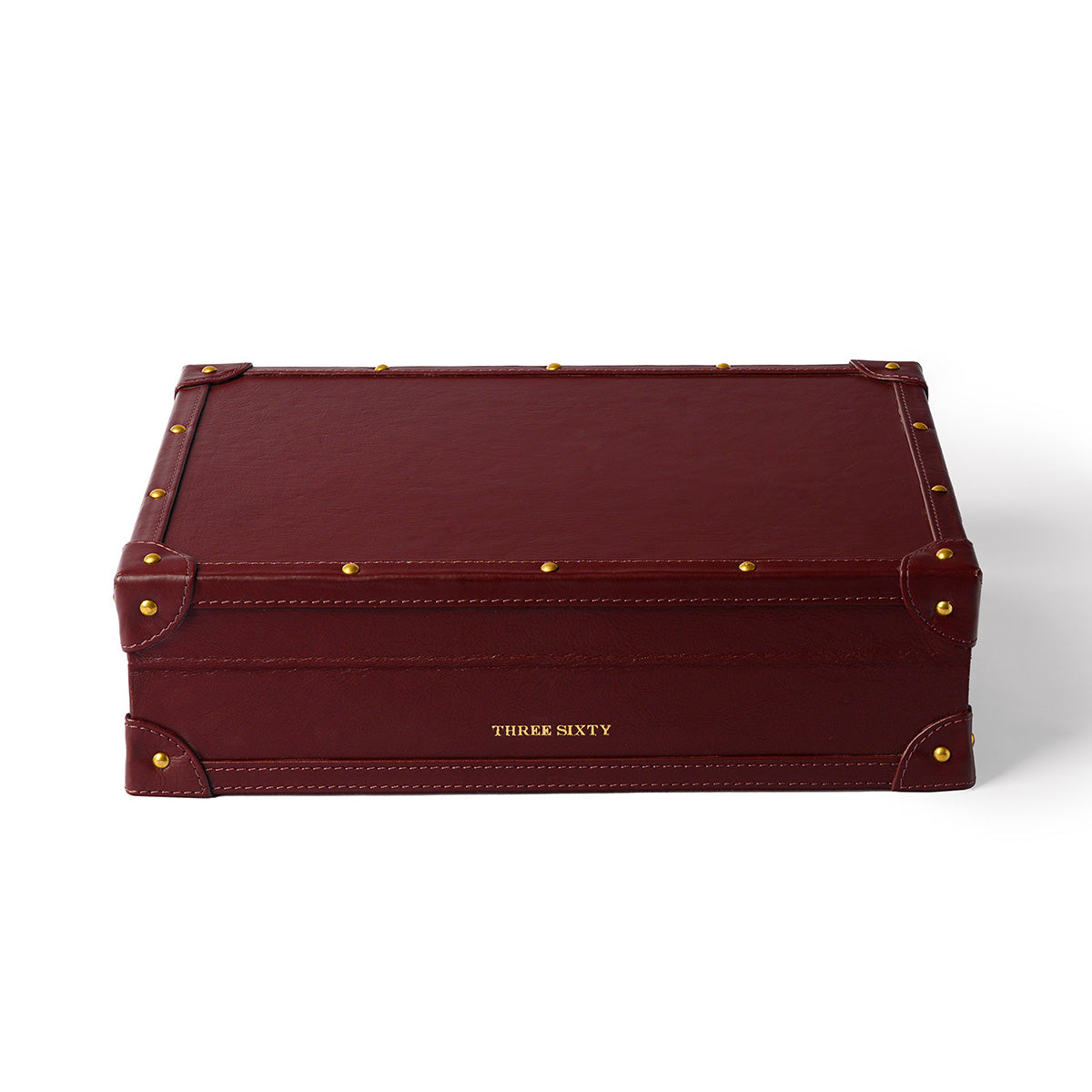 Royale Poker Trunk Burgundy