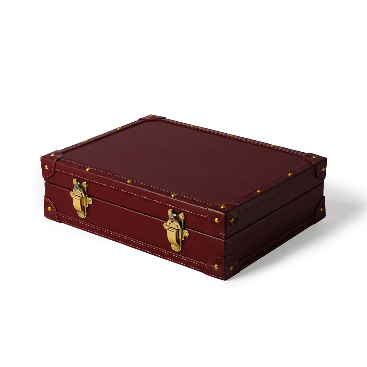 Royale Poker Trunk Burgundy