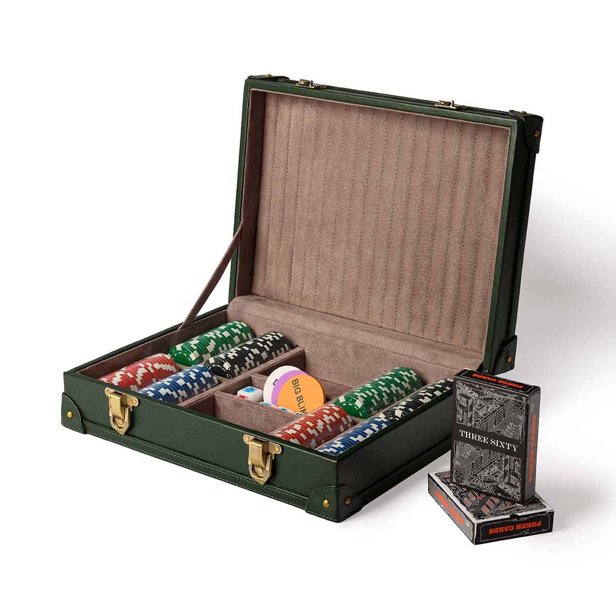 Royale Poker Trunk Green
