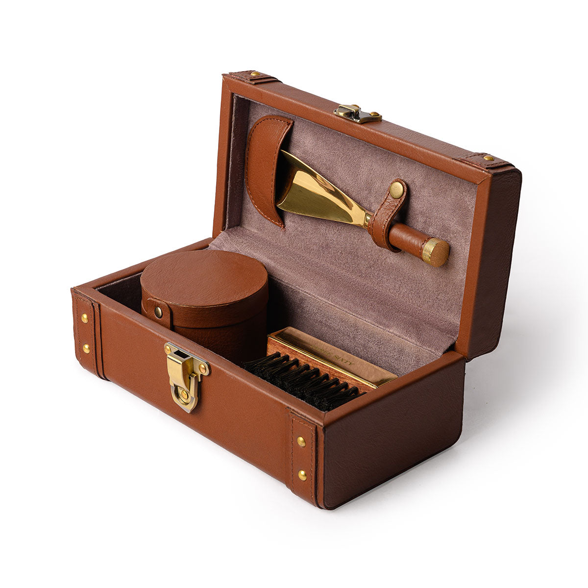Savvy Shoe Care Kit Cognac