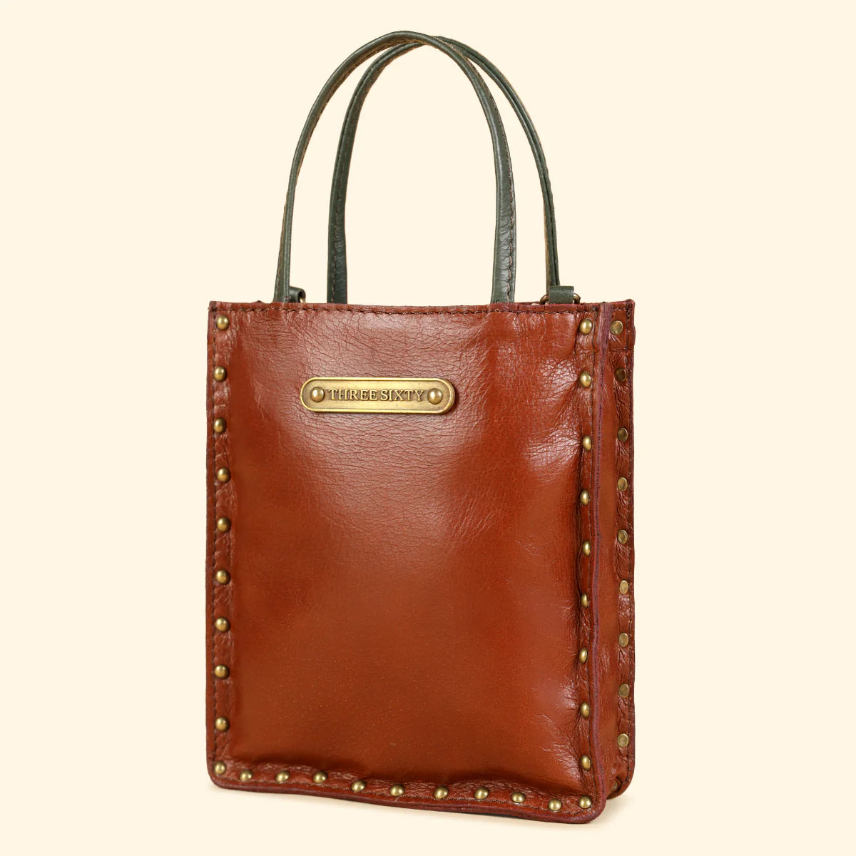 Ines Sling Bag - Genuine Waxy Leather Cognac