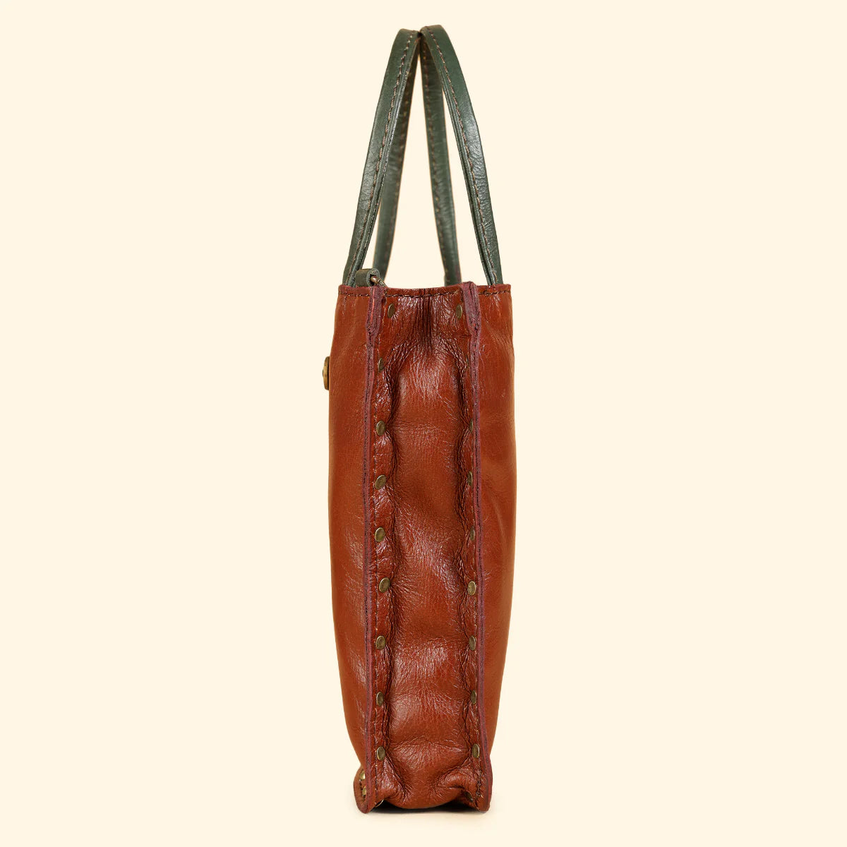 Ines Sling Bag - Genuine Waxy Leather Cognac