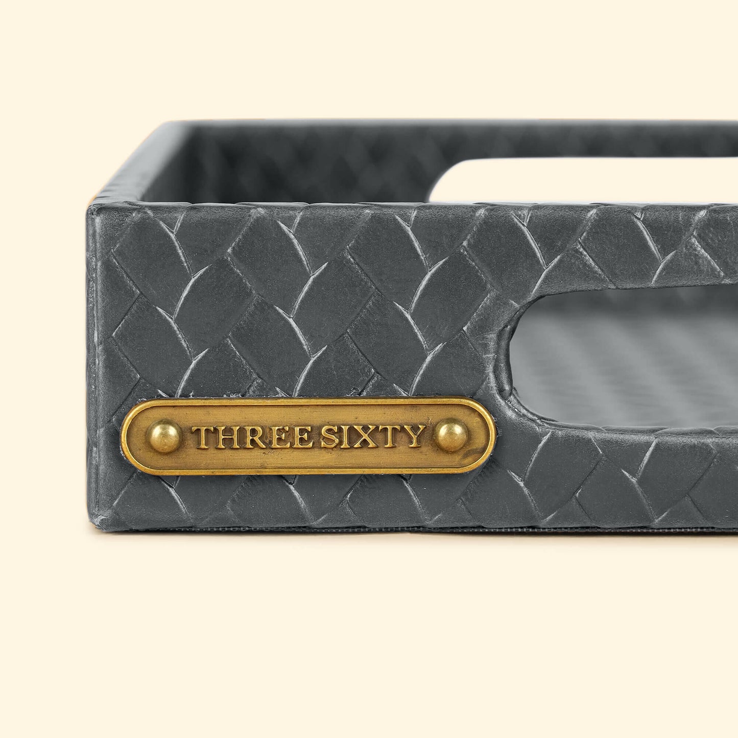 Small Rectangular Tray Grey