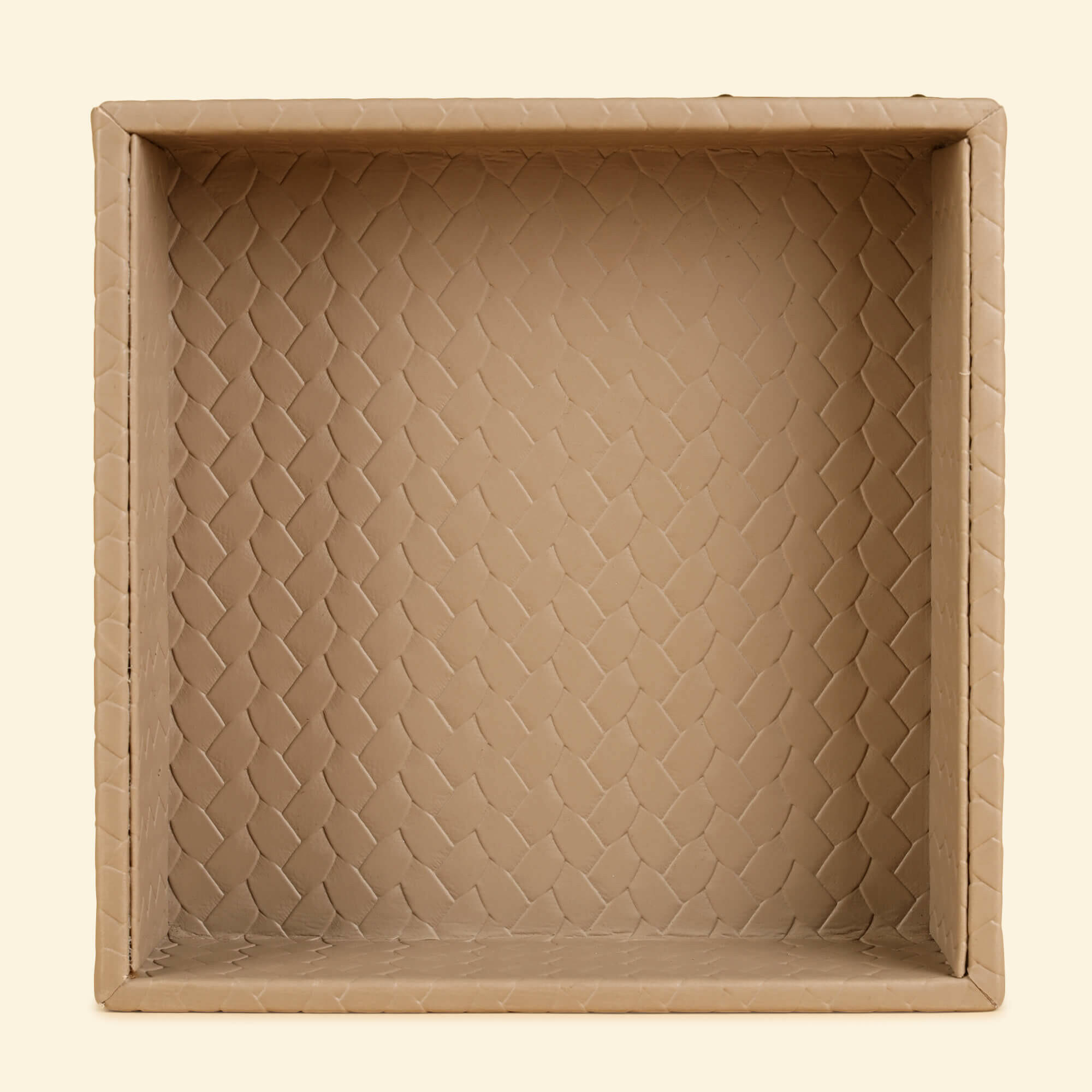 Entwine Small Tray Beige