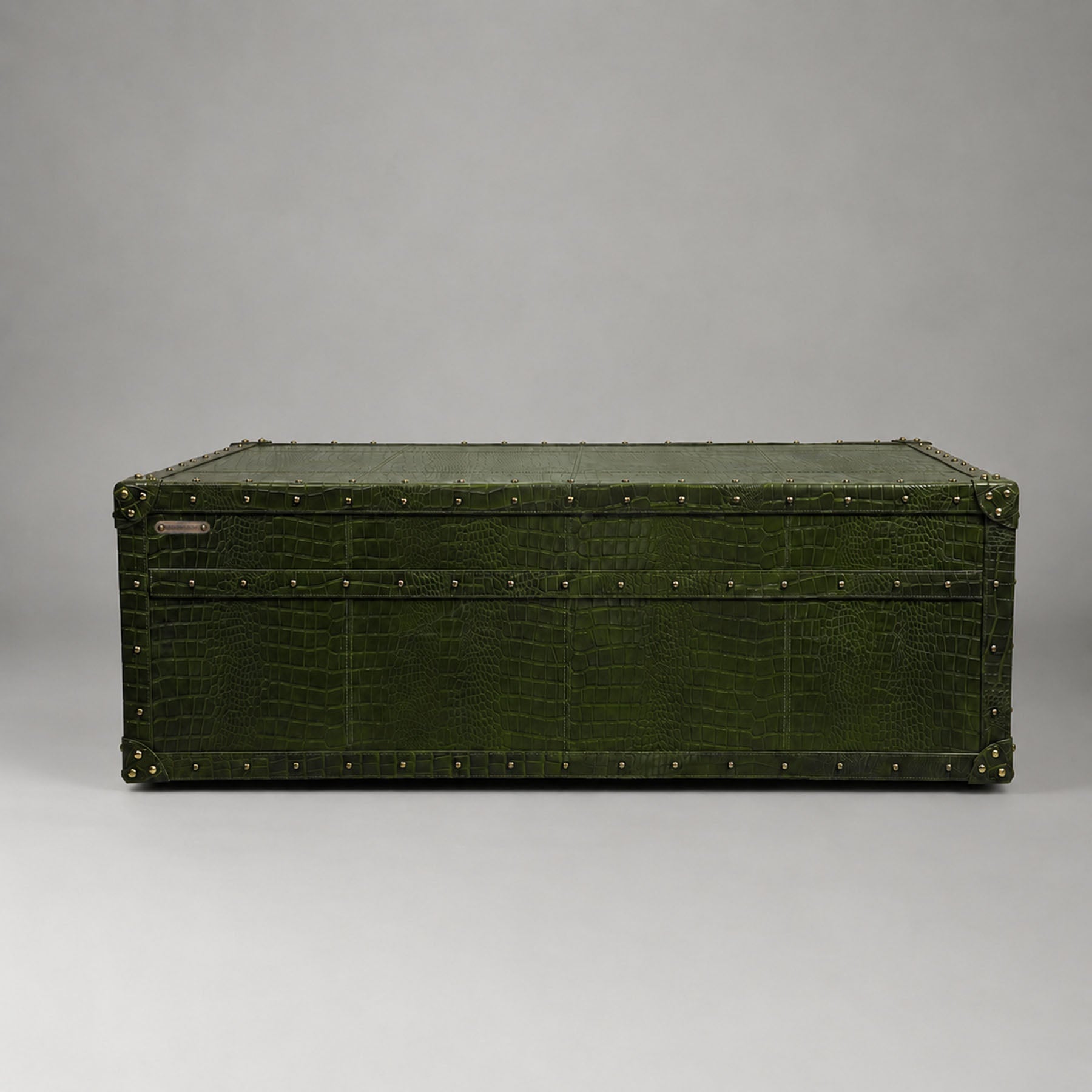 Stateroom Trunk Coffee Table Green