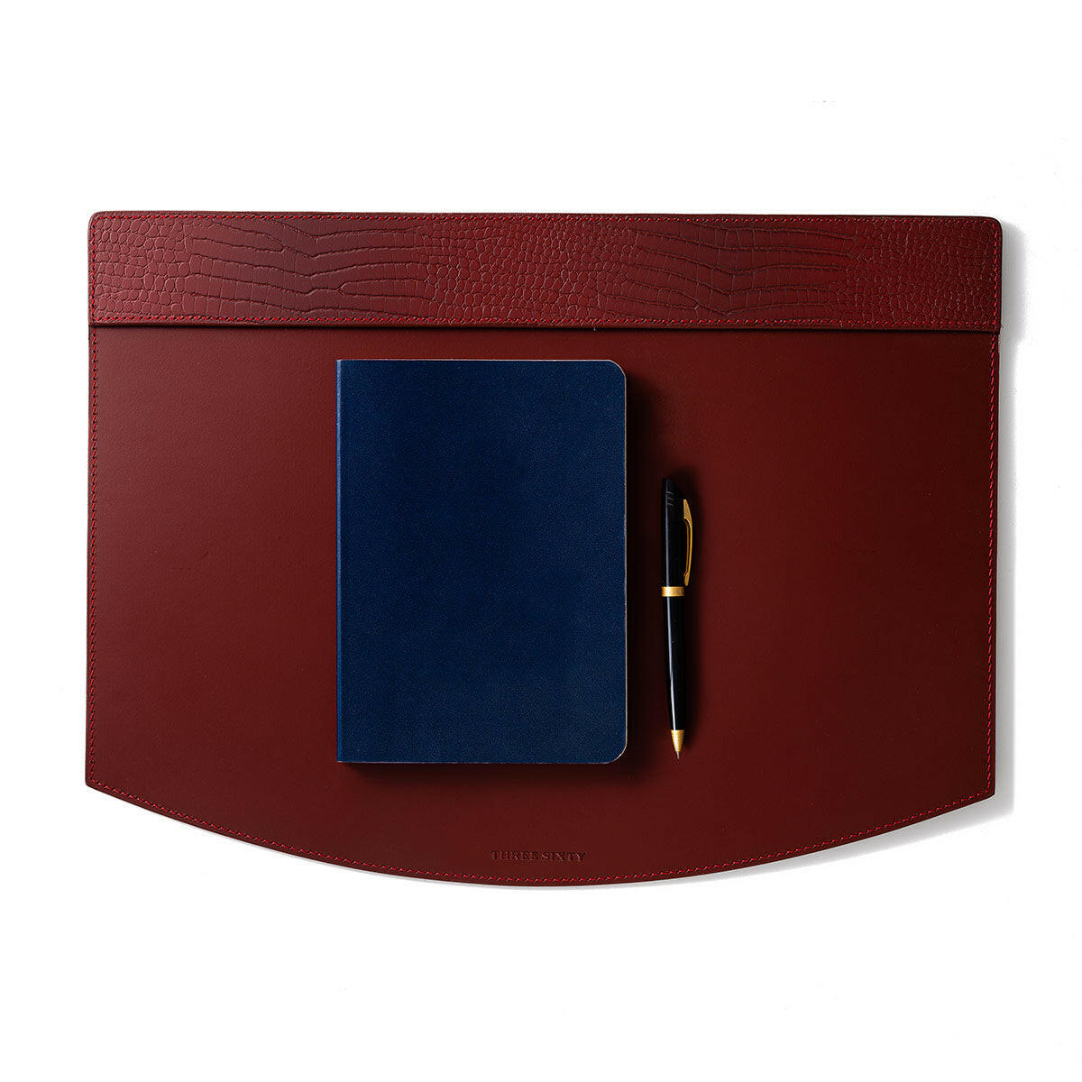 Sterling Desk Blotter Maroon