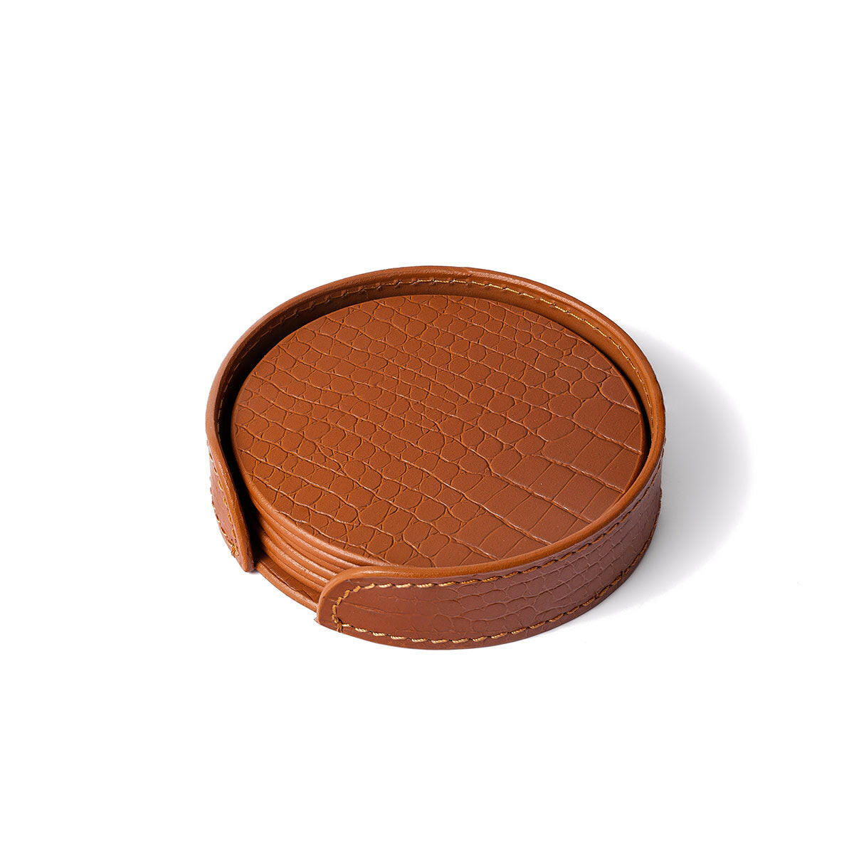 Sterling Coasters Round Tan