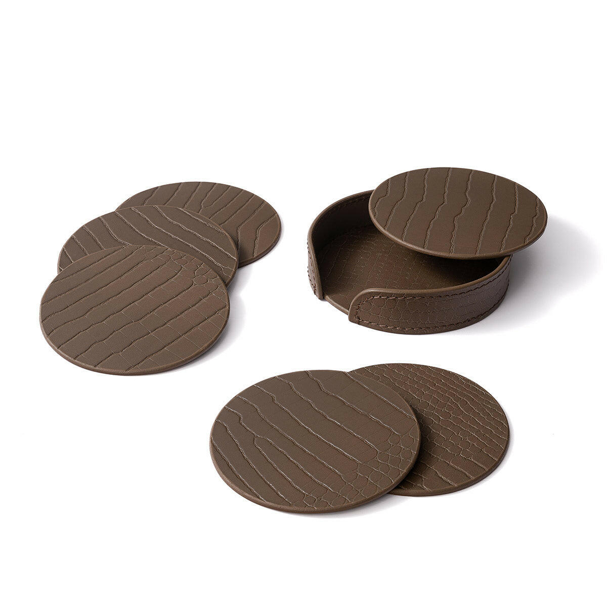 Sterling Coasters Round Taupe