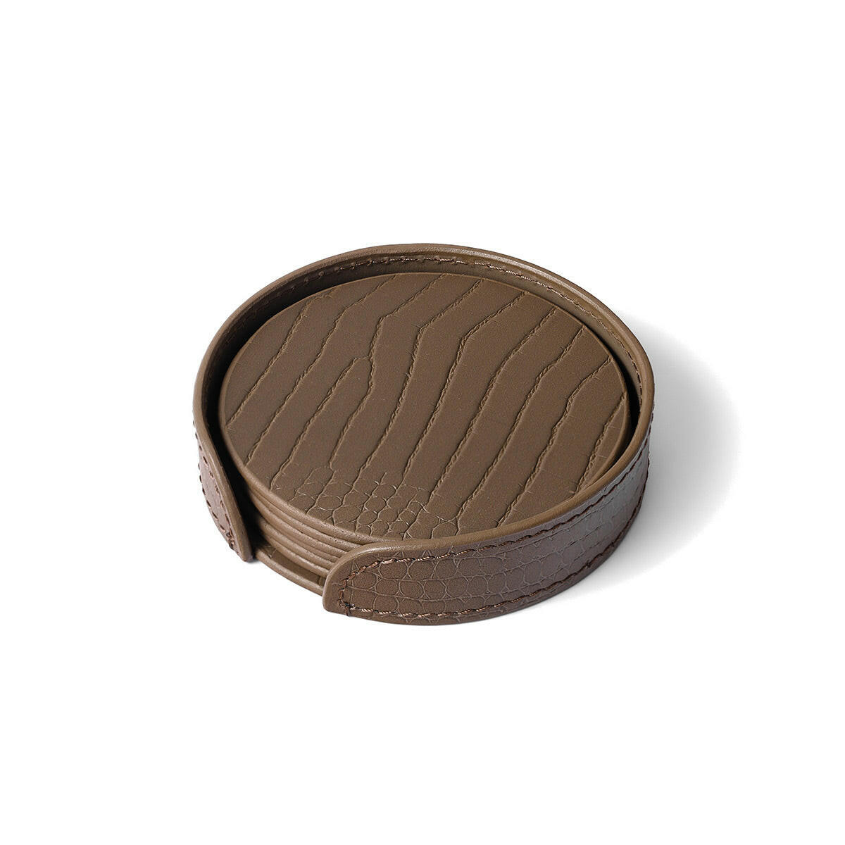 Sterling Coasters Round Taupe