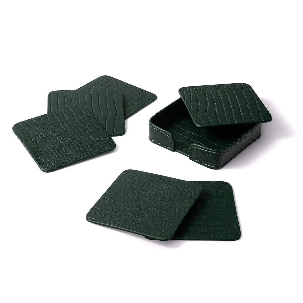 Sterling Coasters Square Green