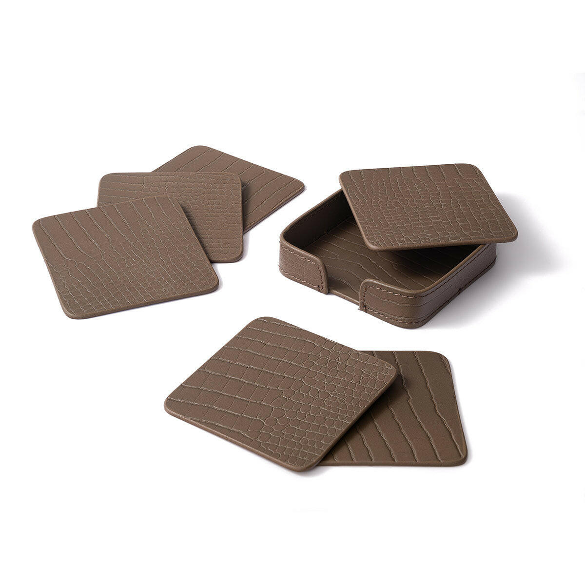 Sterling Coasters Square Taupe