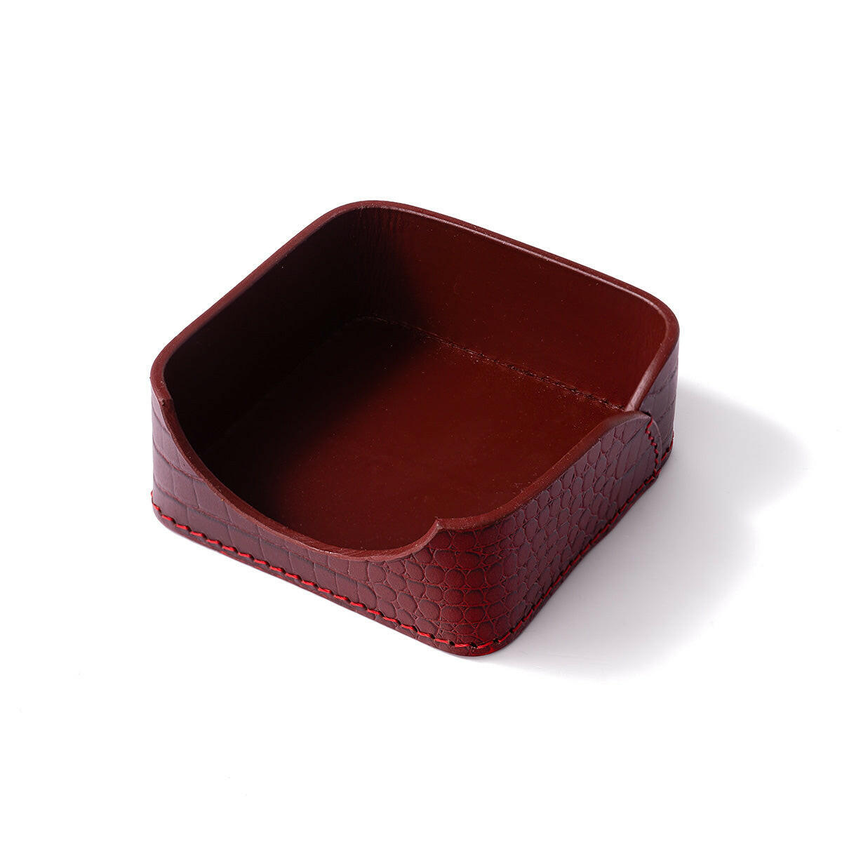 Sterling Memo Holder Maroon