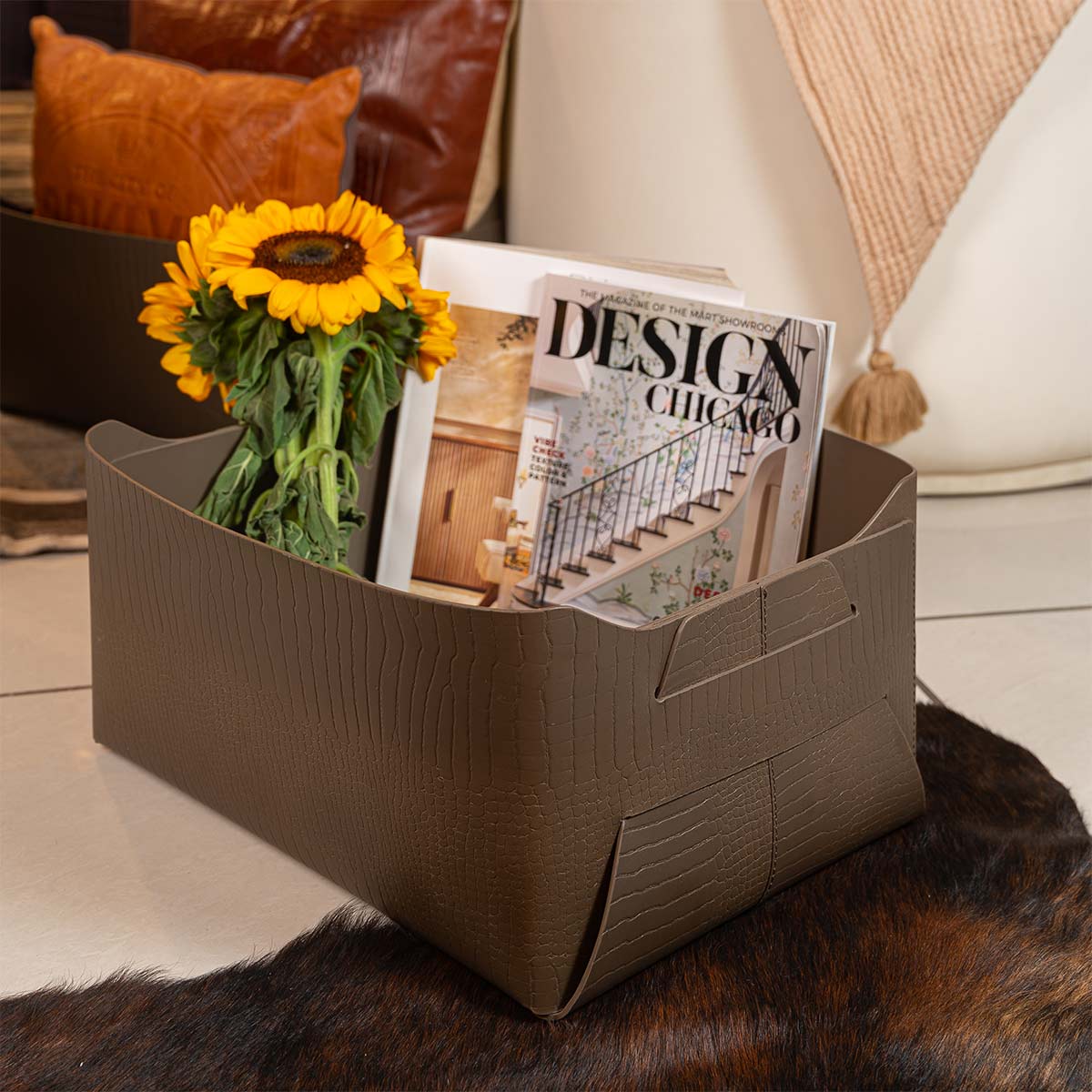 Sterling Multipurpose Basket Taupe