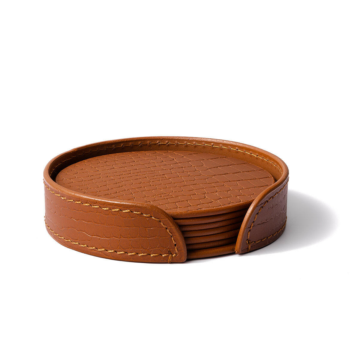 Sterling Coasters Round Tan