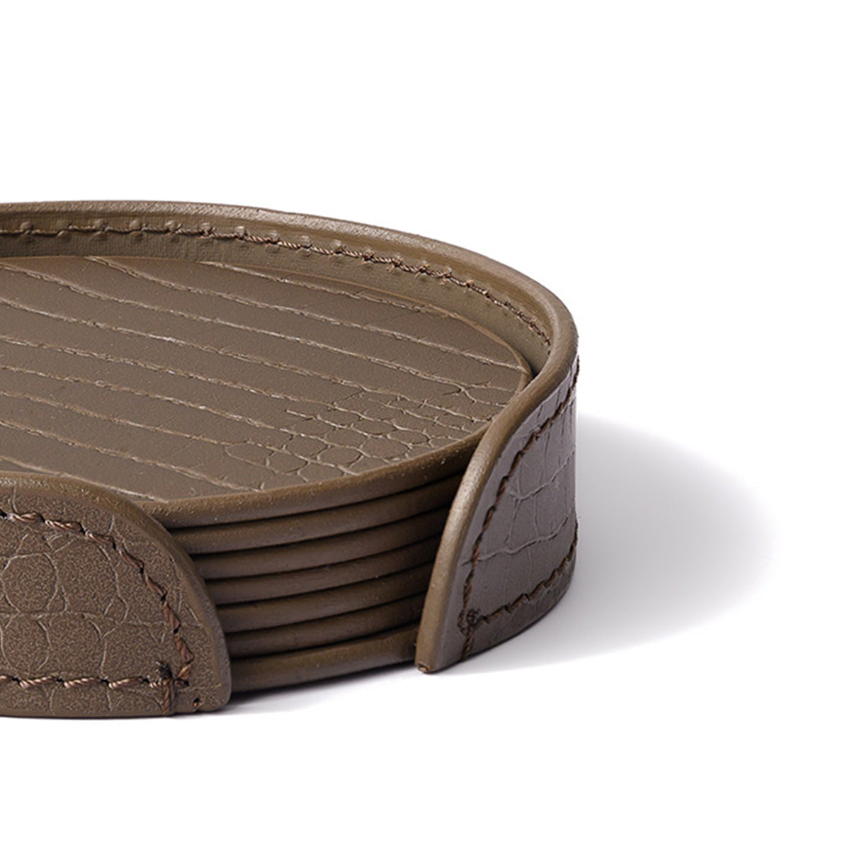 Sterling Coasters Round Taupe