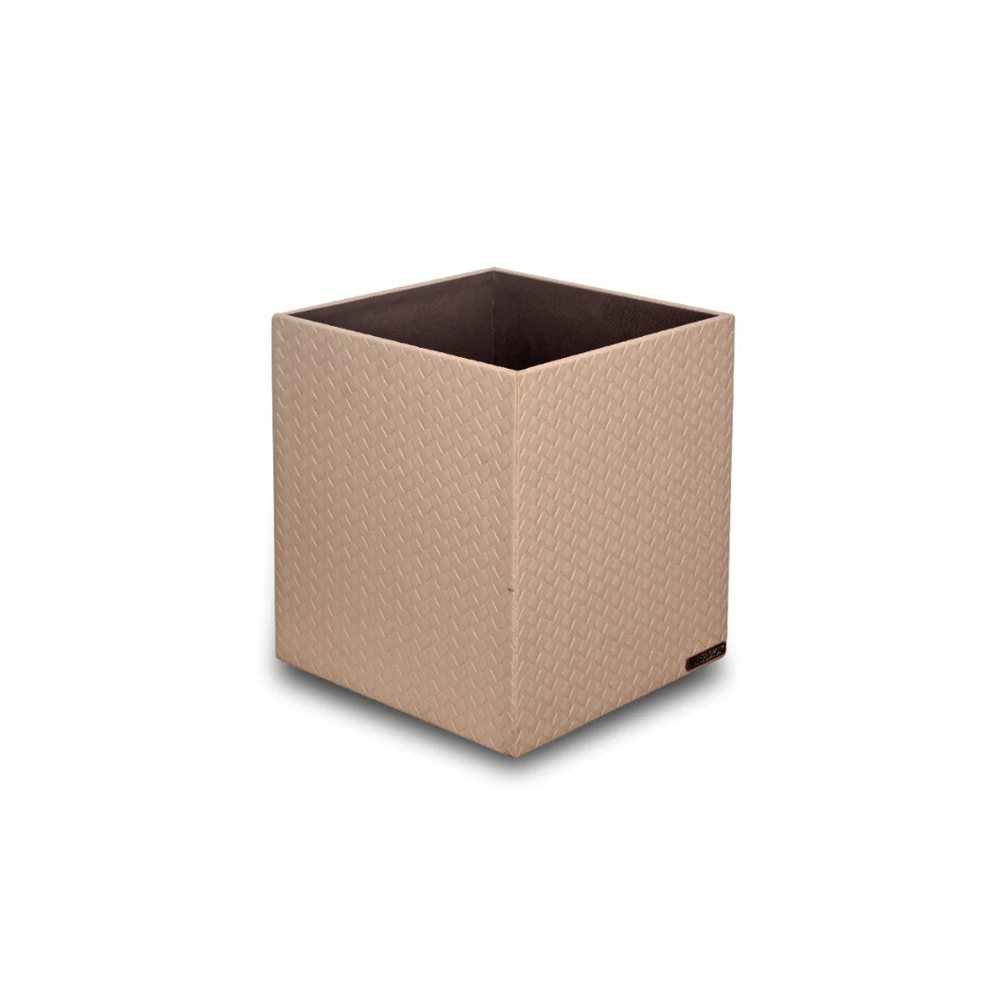 Entwine Taper Waste Bin Beige