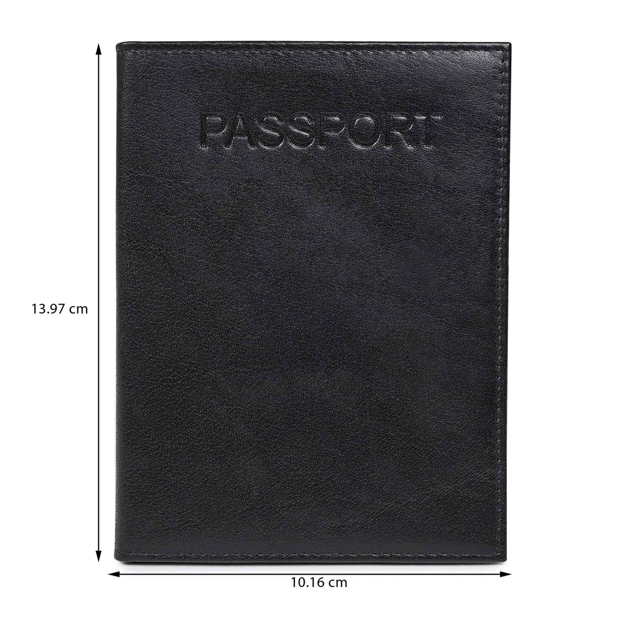 Transit Passport Holder Black