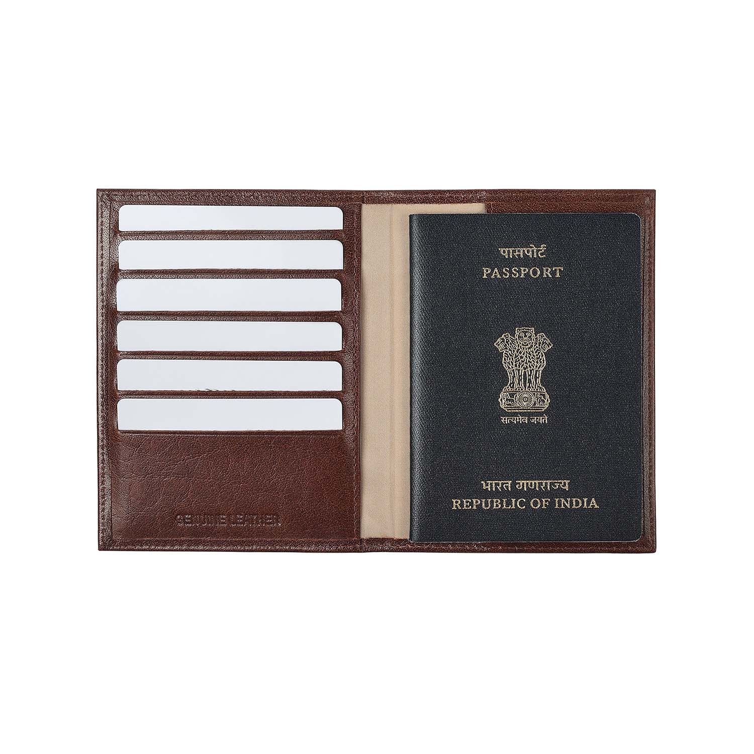 Transit Passport Holder Tan