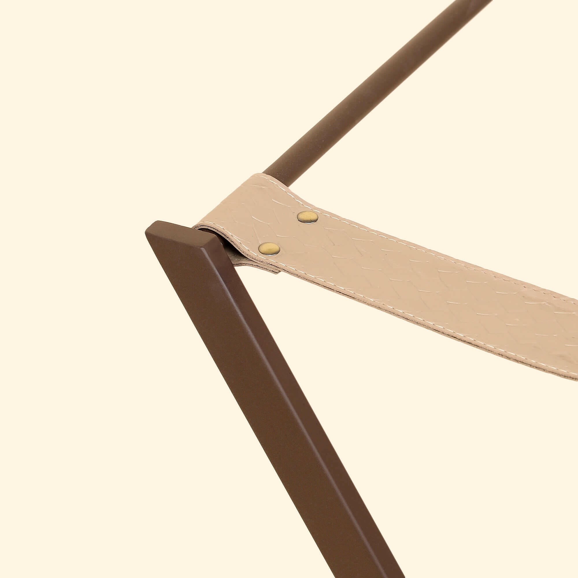 Entwine Tray On Stand Beige