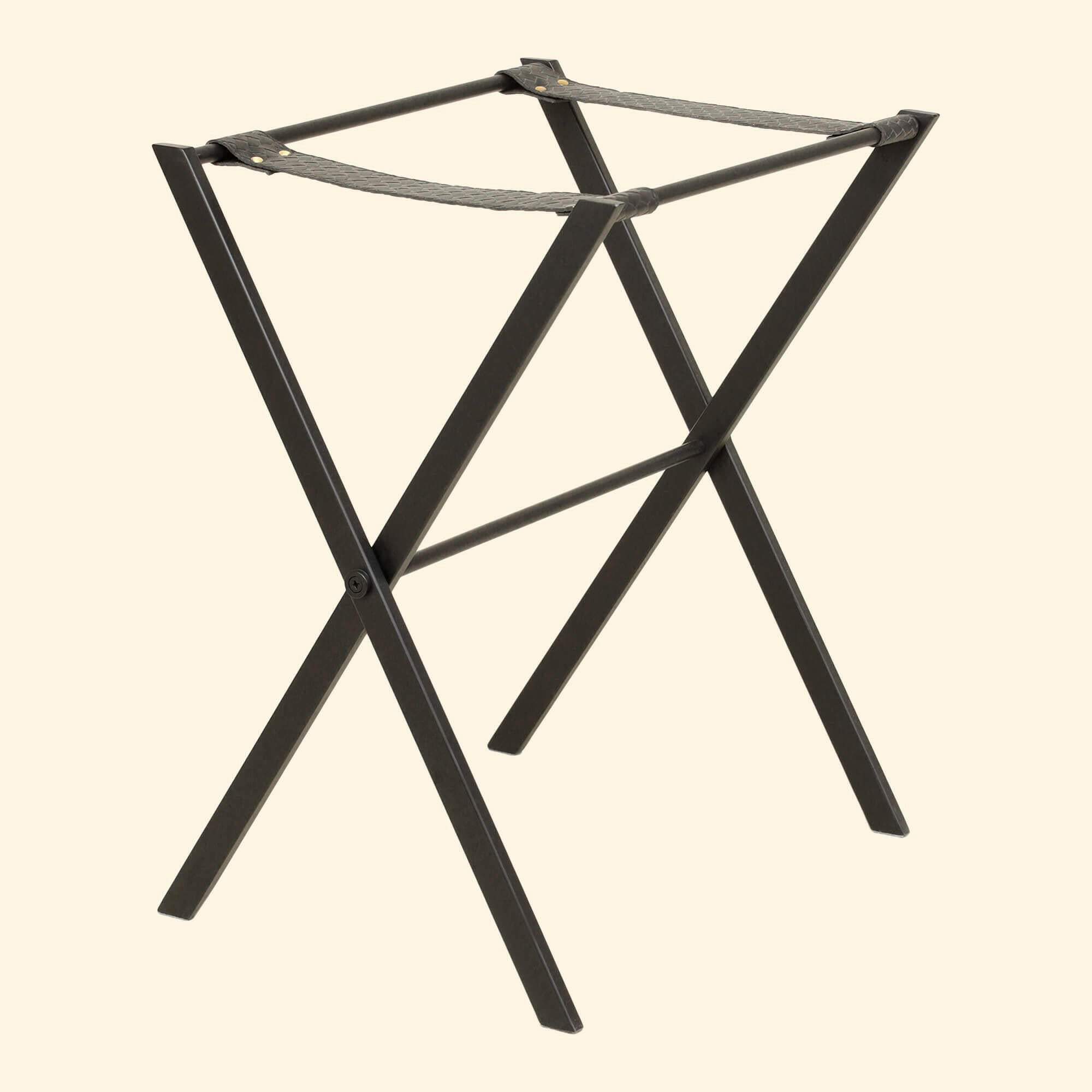 Entwine Tray On Stand Black