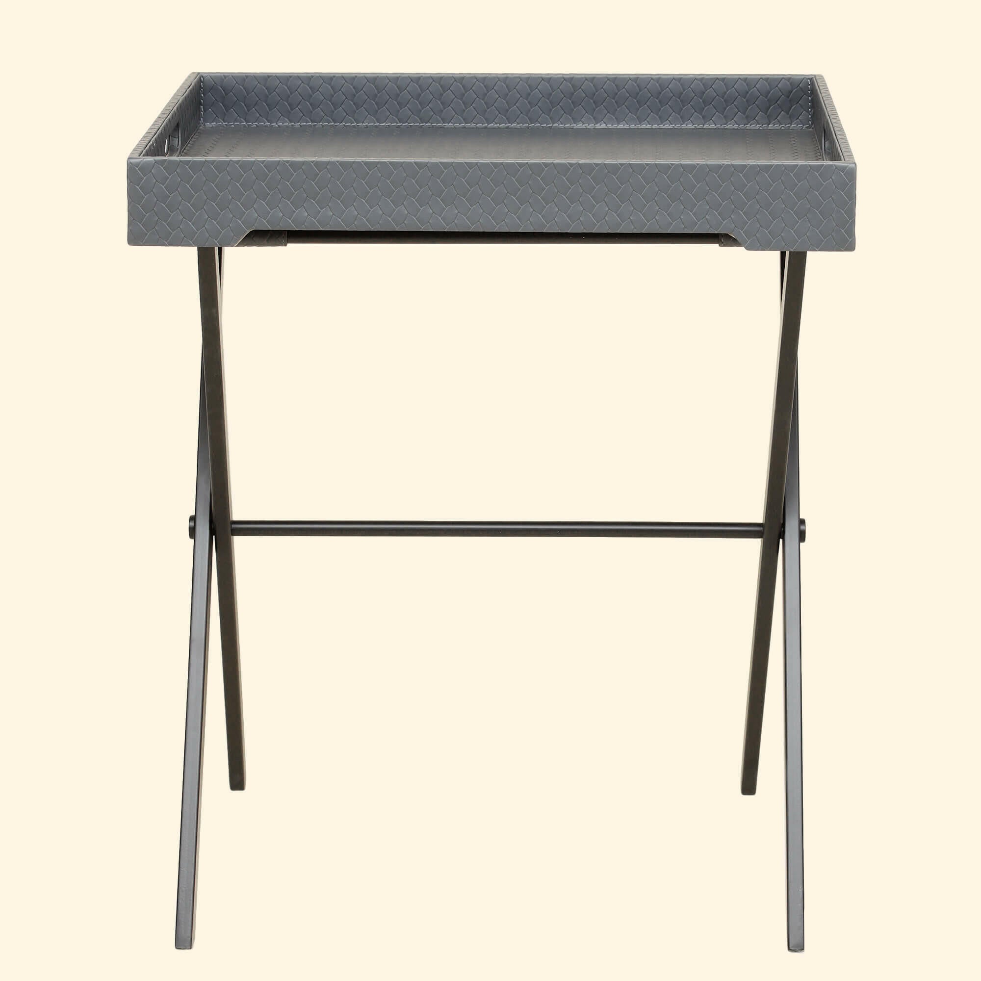 Entwine Tray On Stand Grey