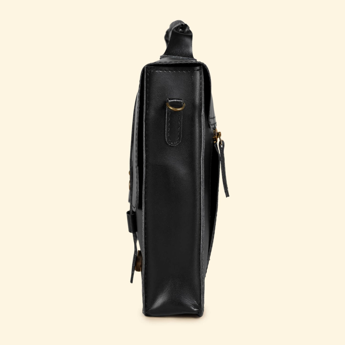 Olgor Utility bag- Genuine Leather Black