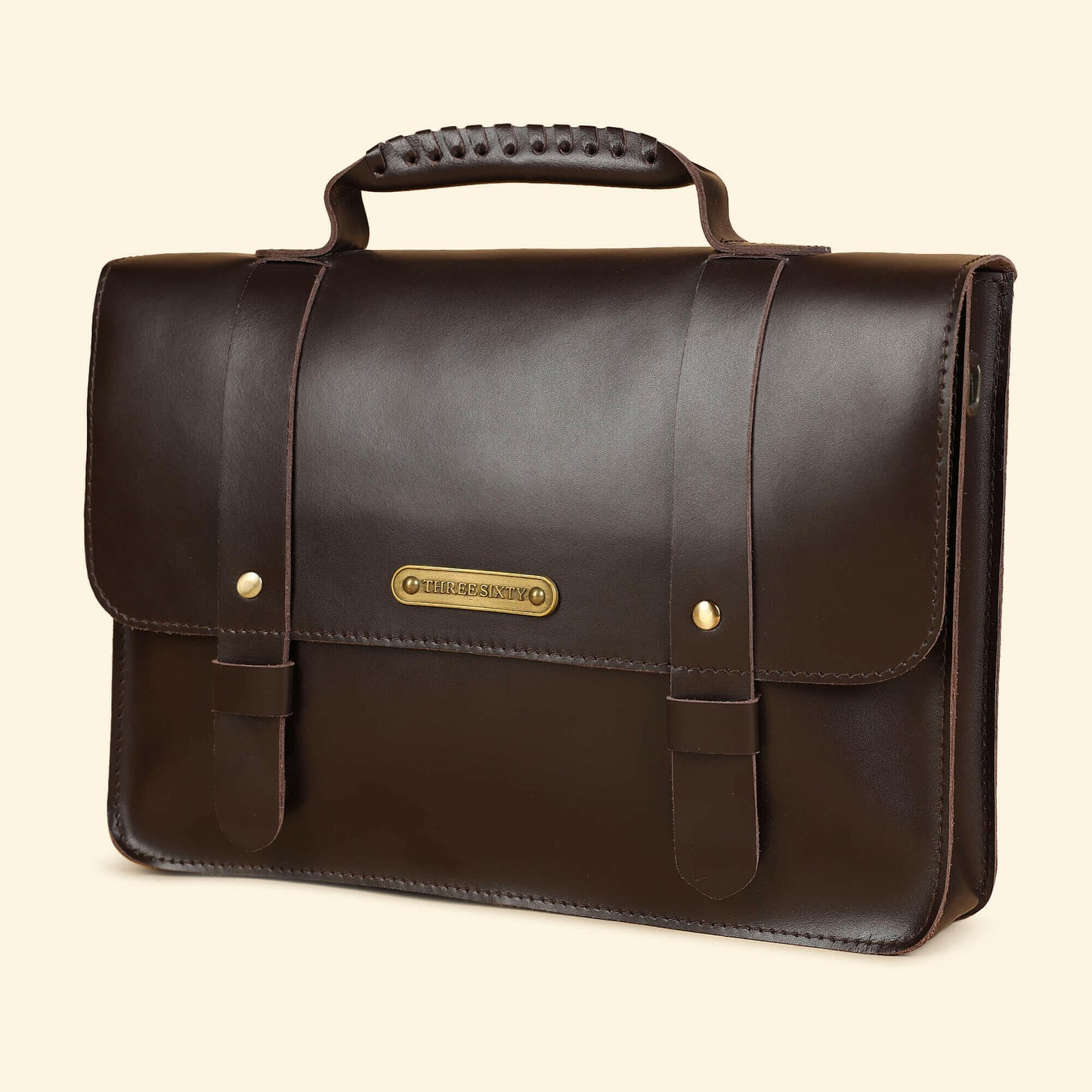 Olgor Utility bag- Genuine Leather Brown