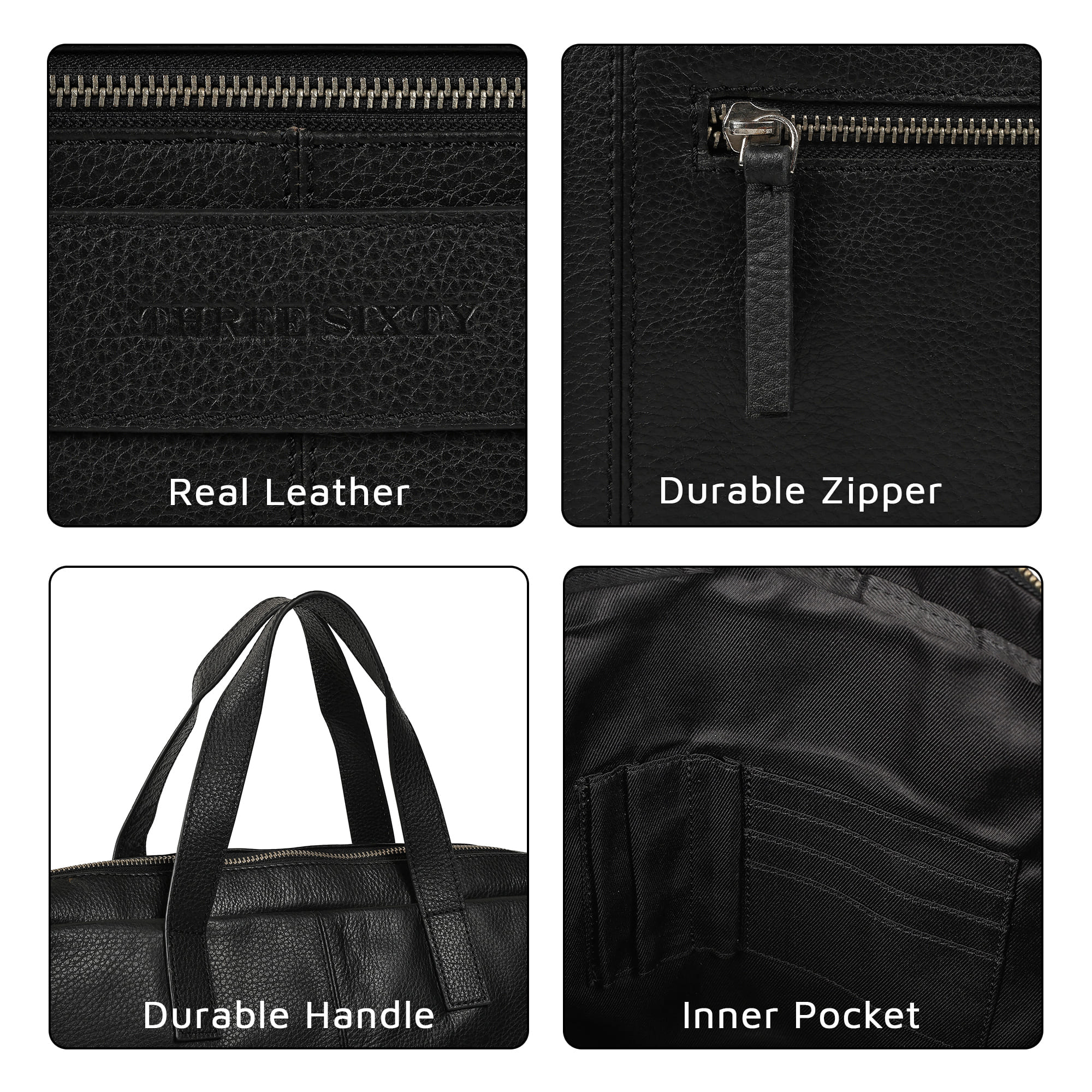 Weston 16 Inch Laptop Bag Black
