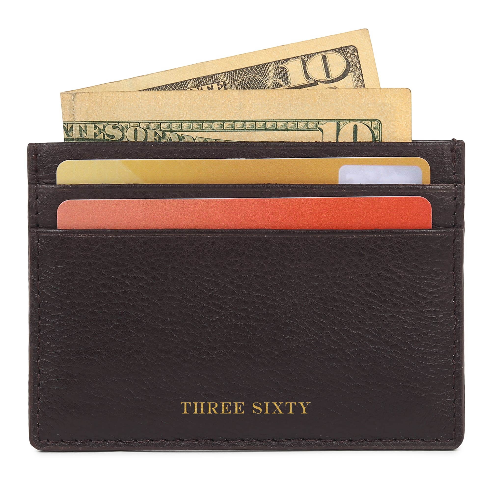 Weston Card Holder Brown