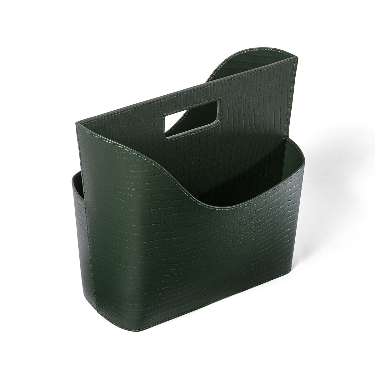 Sterling Magazine Holder Green
