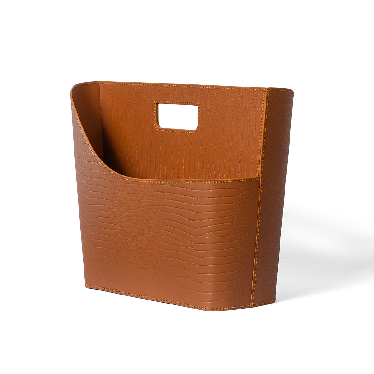 Sterling Magazine Holder Tan