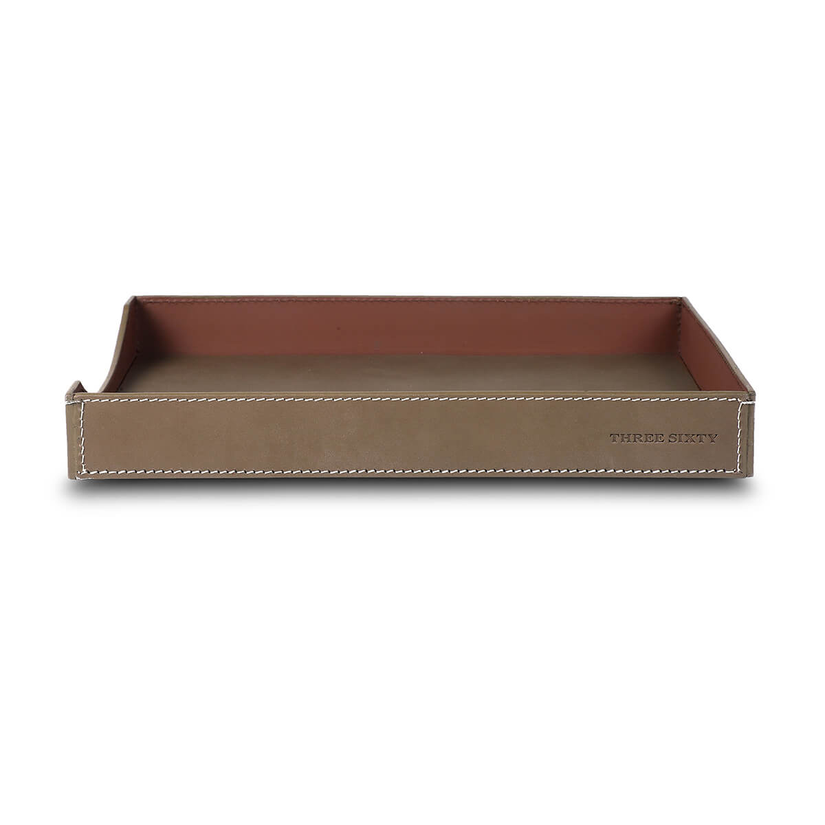 A4 Paper Letter Organizer Taupe