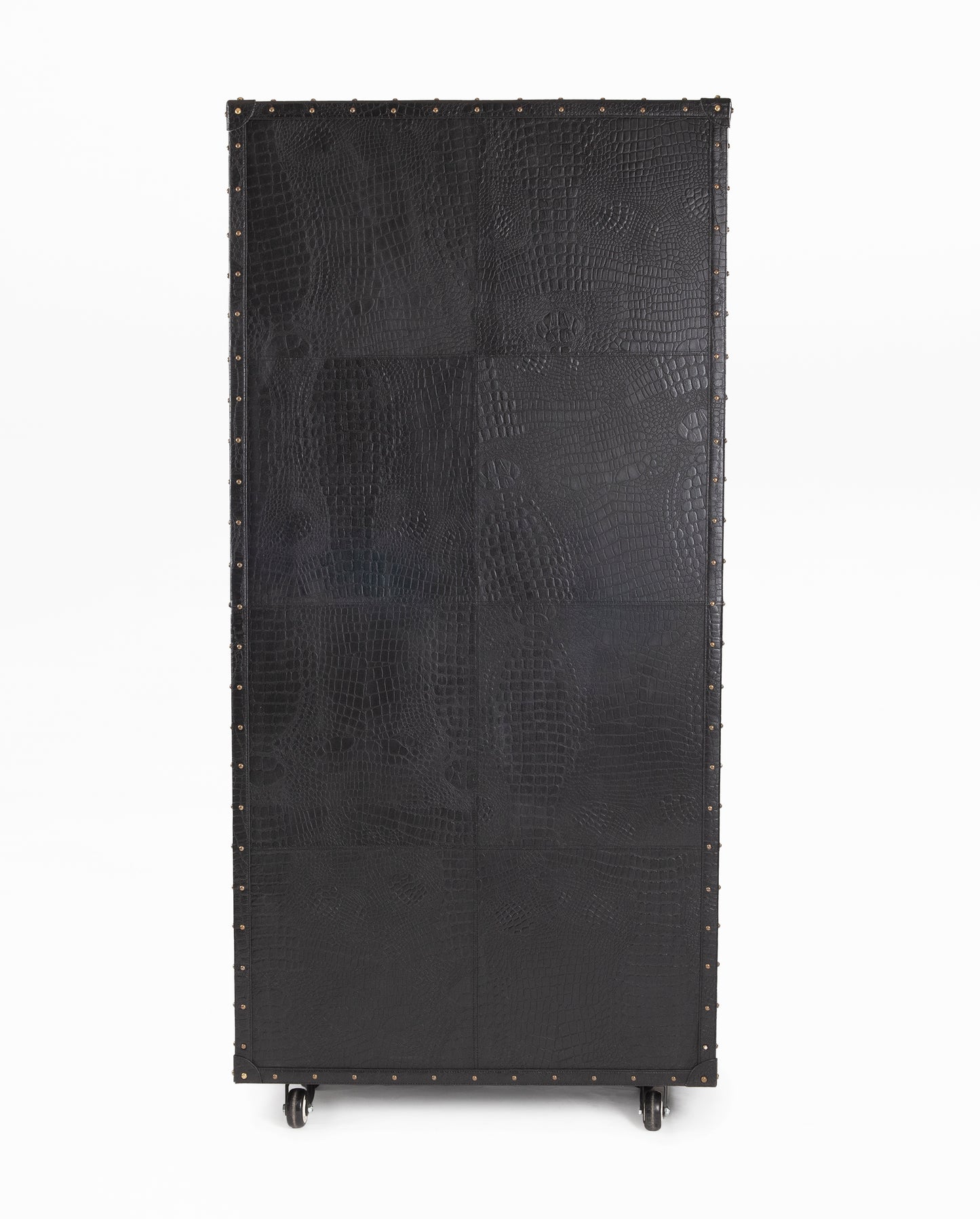 Artemis Croco Tall Leather Bar Black