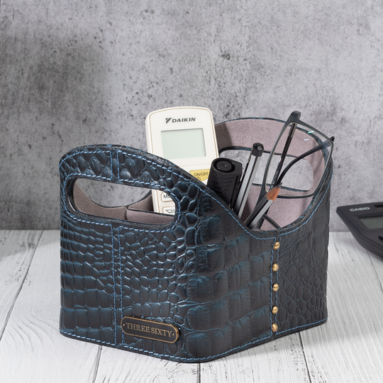 Desk Organiser/Caddy Blue