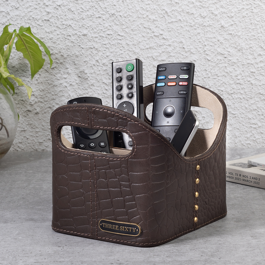 Desk Organiser/Caddy Brown