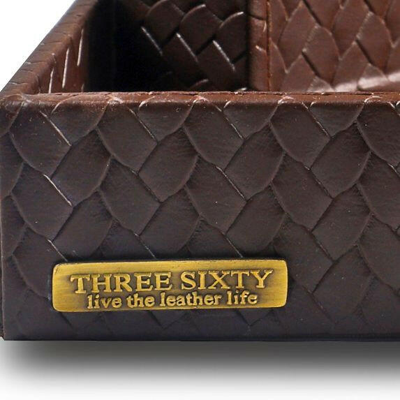 Entwine Multipurpose Trays Set Of 2 Brown